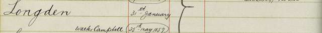 Enrolment Register Detail, 1871 p36.